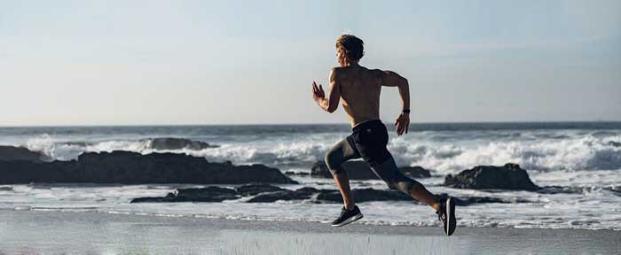 interval running with concave chest